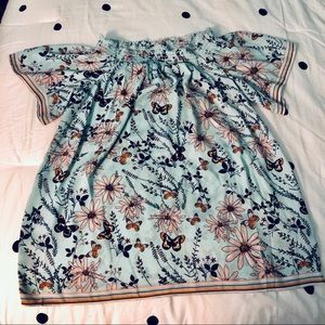 EUC Max Edition flowy butterfly boho top